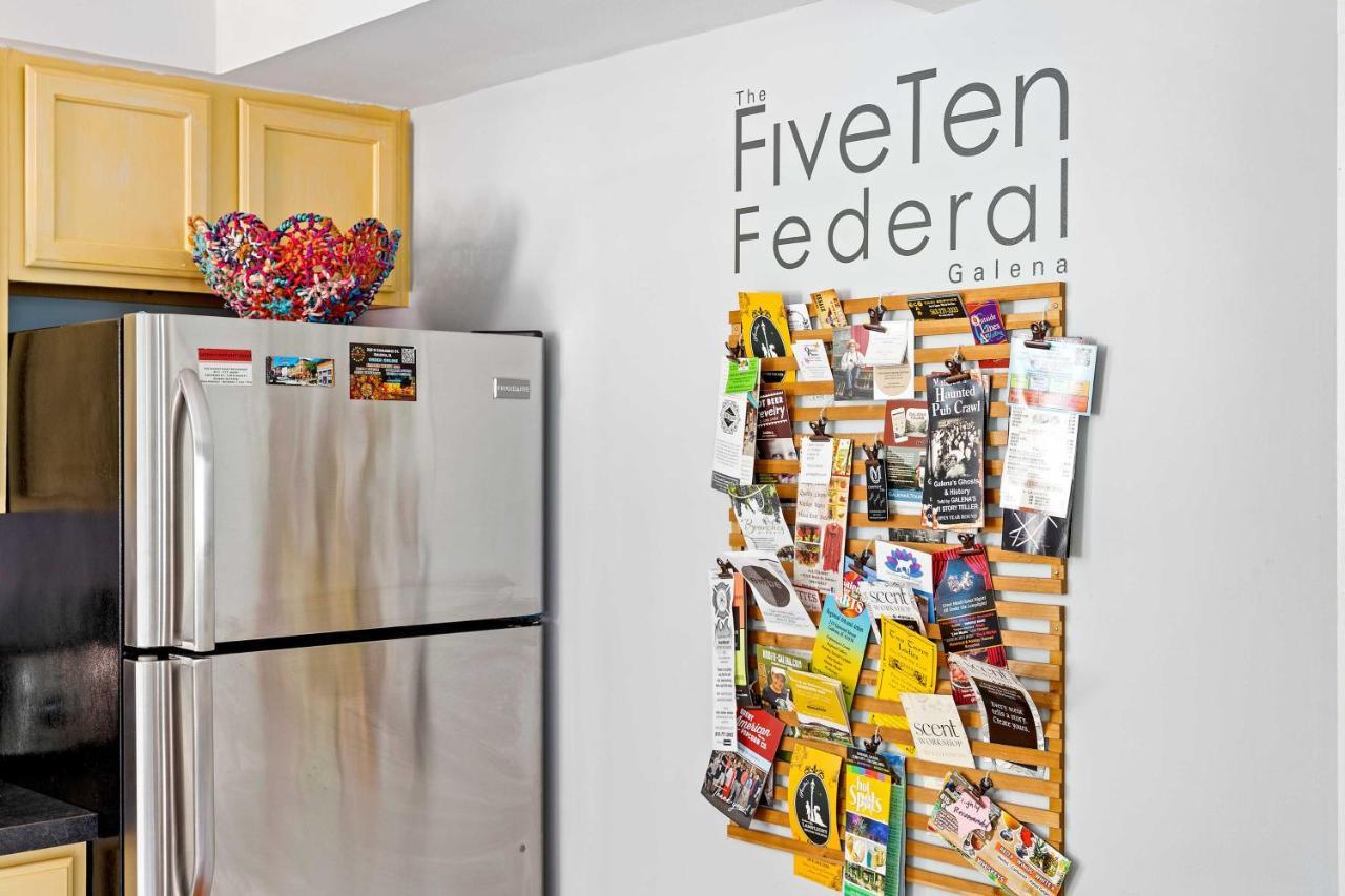 The Fiveten Federal - Downtown Galena Gem! Exterior foto